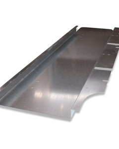 Side plate lh short drive w/tightener broiler cross conveyor